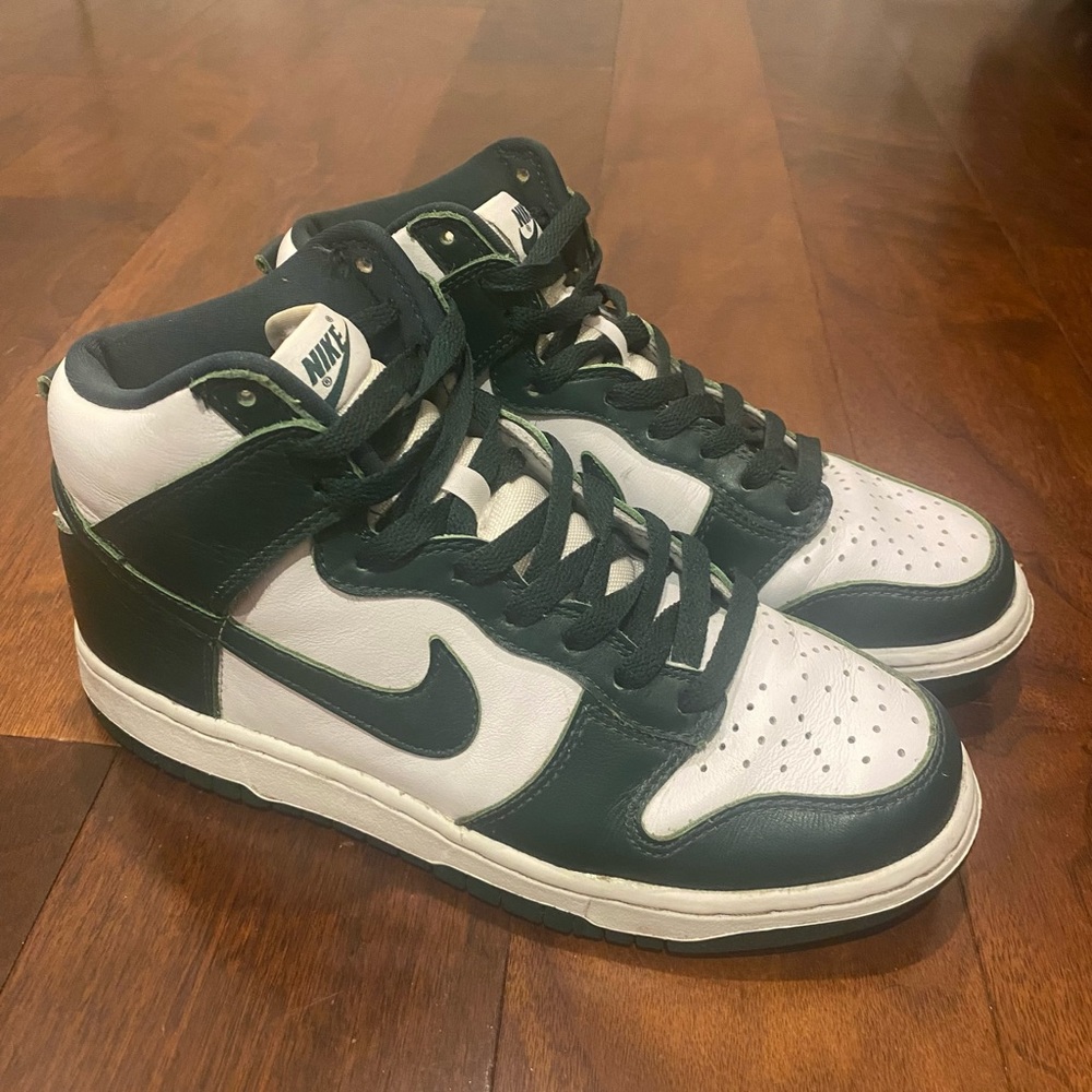 Nike Dunk High Spartan Green
